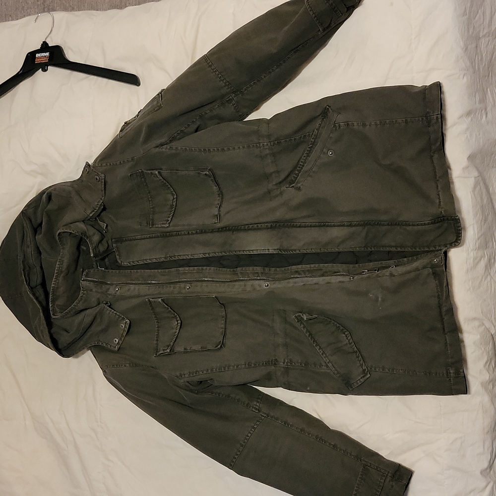 Field Jacket, Large, Olive Green